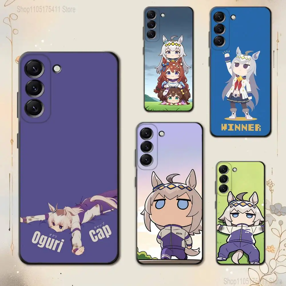 

U-Uma Derby Oguri Cap Phone Case For Samsung Galaxy A 73,72,51,53,52,71,22,5G,Note,J7,8,9 Soft Black Cover