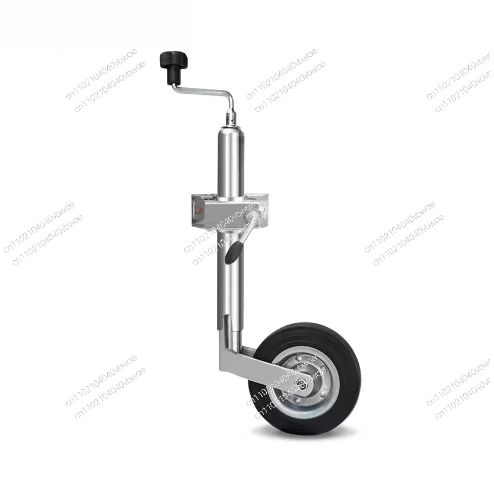 Top rocker trailer jack, European clamp type guide wheel, modified trailer accessories