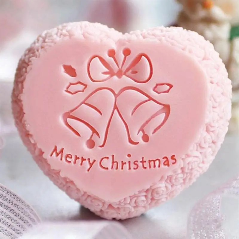 

97BA Handmade Soap Seal Christmas Parties Invitation Card Making DIY Accessories