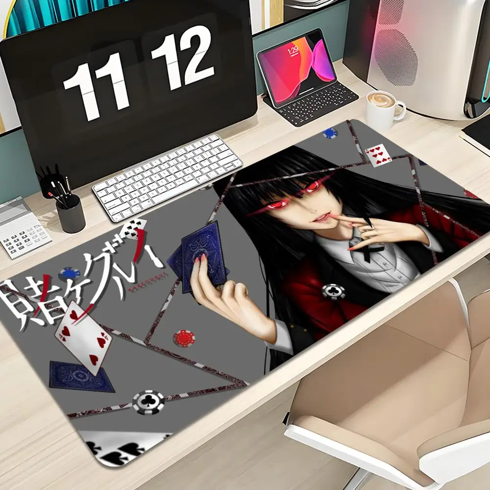 

anime Kakegurui Yumeko Jabami Mouse Pad Keyboard Mousepad lauge 1200X600 mm Desk Mat PC Gamer Office Carpet Home Table pad