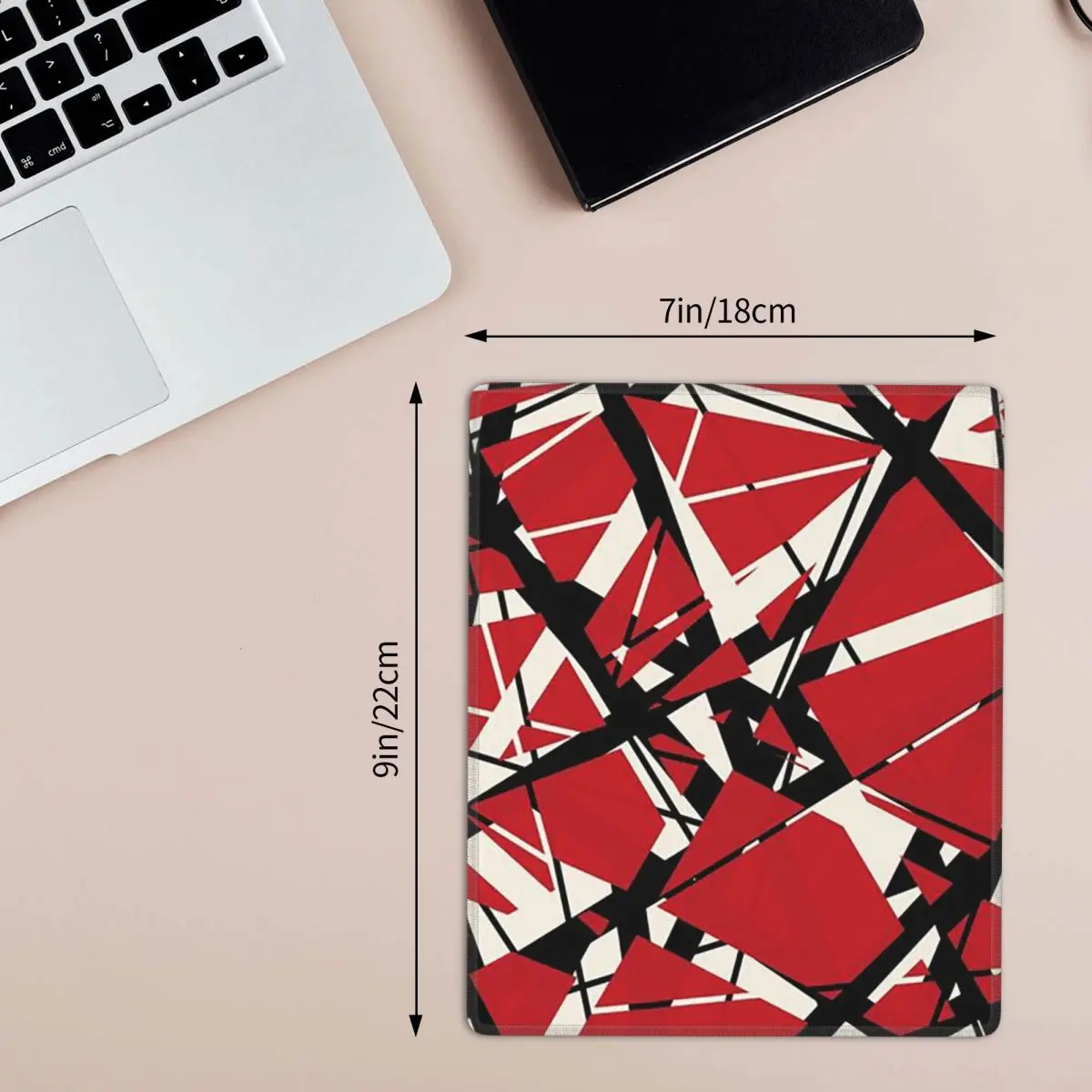 EVH Authentic Stripes Design (red) Mouse Pad Computer Keyboard Mouse Mat Gamer PC Laptop Desk Mat Office Accessories