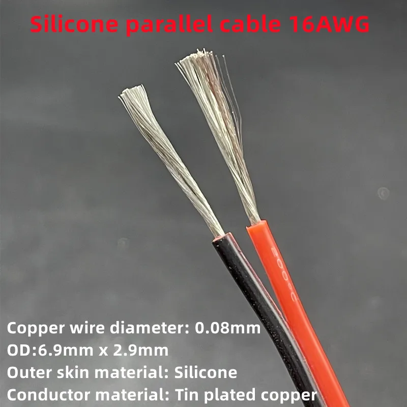 16 Awg 2 Pin Silico…
