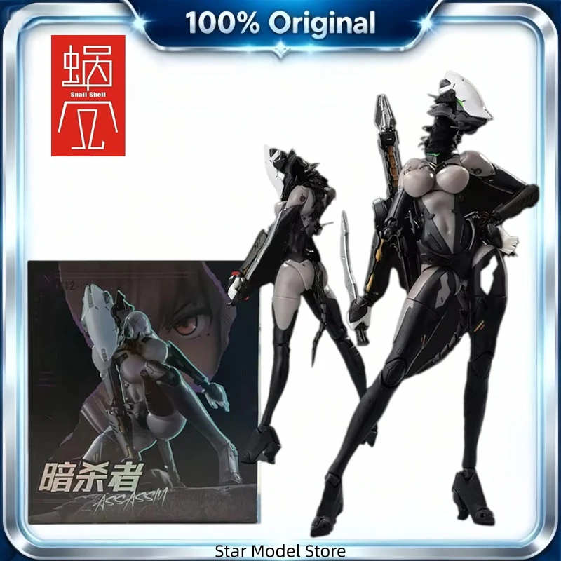 Snail Shell Original MODEL KIT Assassin PVC、ABS、POM Anime Action Figure Collectible Model Ornaments