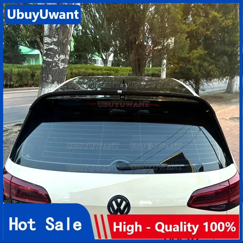 

For Volkswagen Golf 7 7.5 GTI R Trunk Spoiler Roof Lip Kit Car Rear Spoiler Wing Exterior Kit