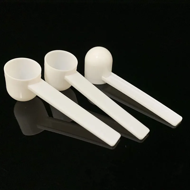 200Pcs Plastic Scoop 5 Gram PP Measuring Spoon 1ML Measure Tool