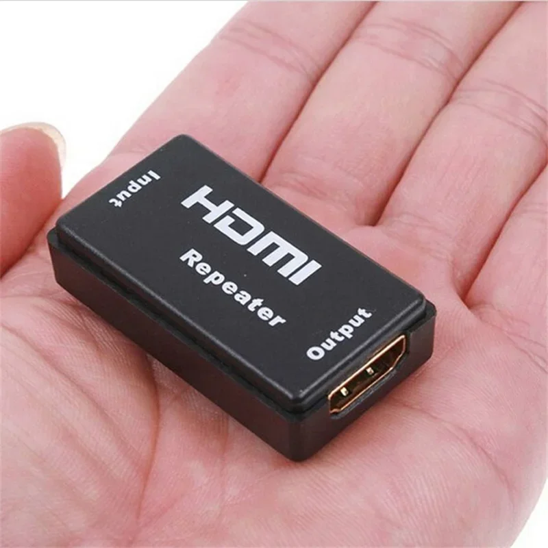 Small size HDMI Repeater Extender HDMI Amplifier Booster 130 Feet 40M 720p 1080p 1.65G bps Switch Plug and Play