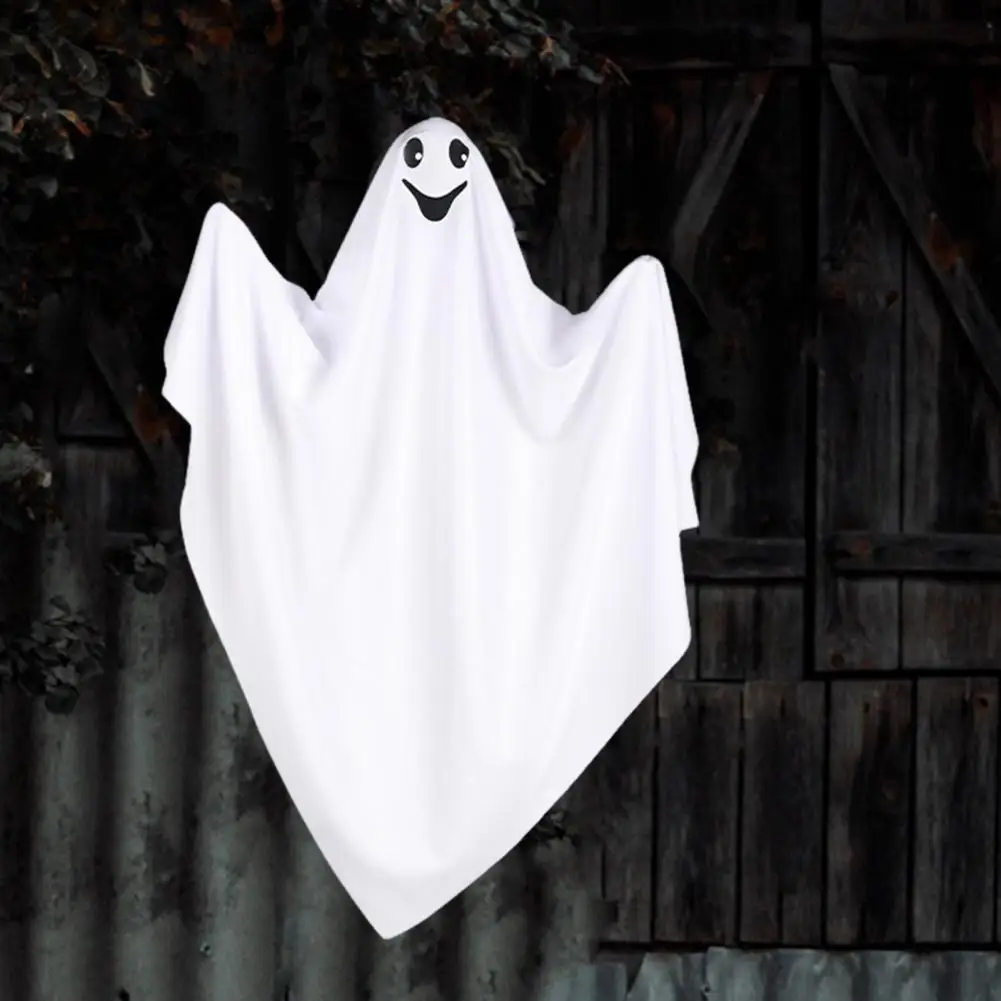 Battery Powered Halloween Ghost Spooky Led Halloween Hanging Ghost Decoration for Haunted House Party Prop Battery Operated