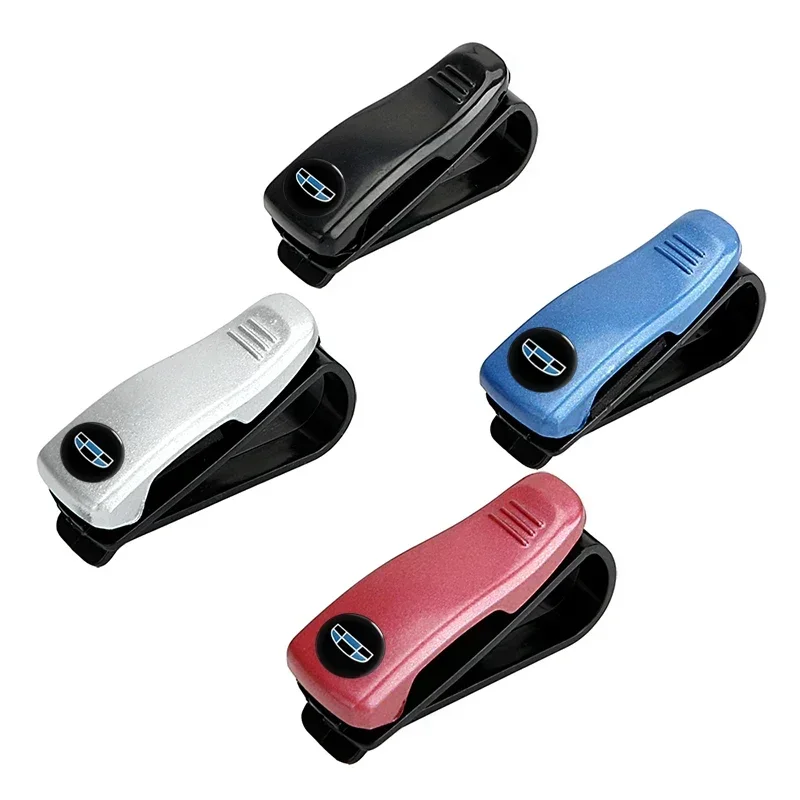 Car Eyeglass Holder for Geely Binyue Pro EC7 Emgrand GS Yuanjing X6 Xingyue King Kong Glasses Storage Clip Auto Accessories