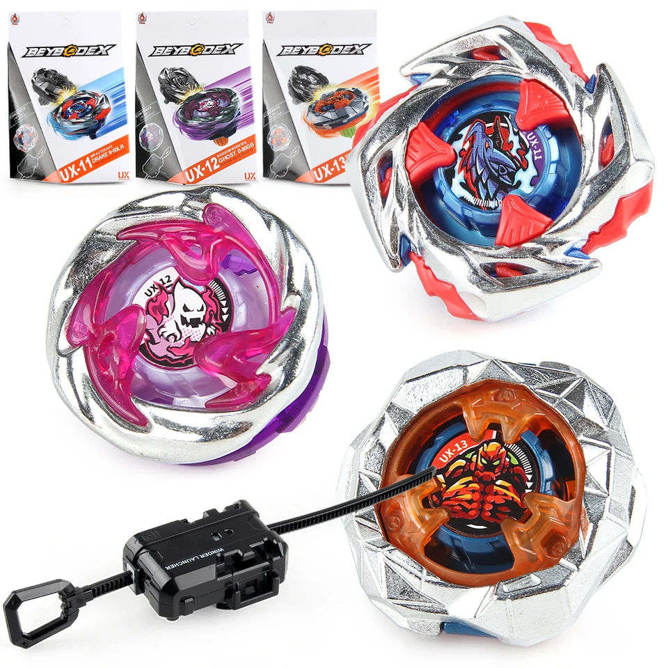 BEY X UX-11 UX-12 Ghost UX-13 Booster Set Spinning Toy Metal