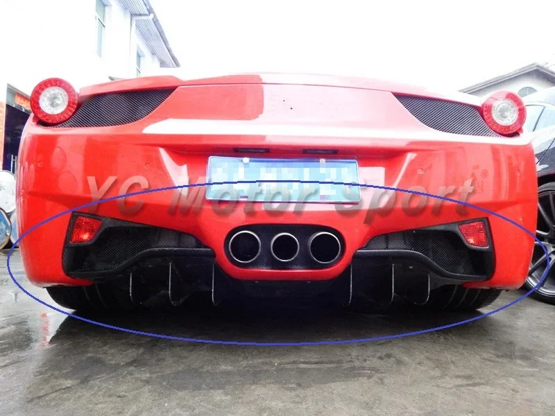 

Аксессуары для автомобилей: накладки на задние стоп-сигналы из карбона, подходят для F458 Italia Coupe и Spider 2010-2014 годов выпуска.