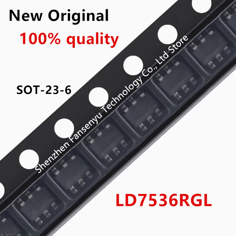 (10piece)100% New LD7536RGL LD7536RG LD7536R LD7536 36R sot23-6 Chipset
