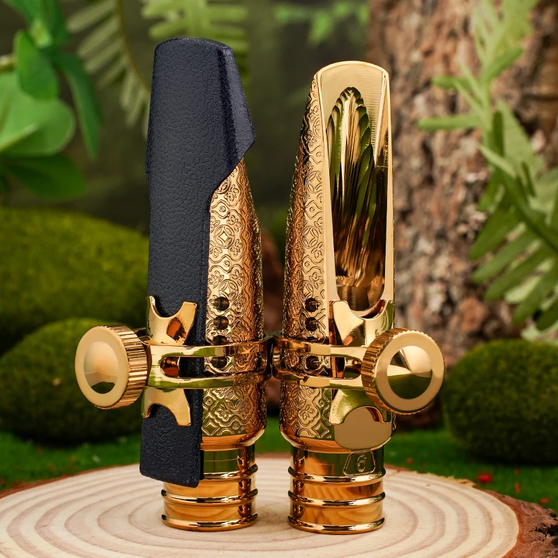 

Metal mouthpiece for alto saxophone in jazz. It has a clear tone with strong penetration, plays smoothly and is easy to control.