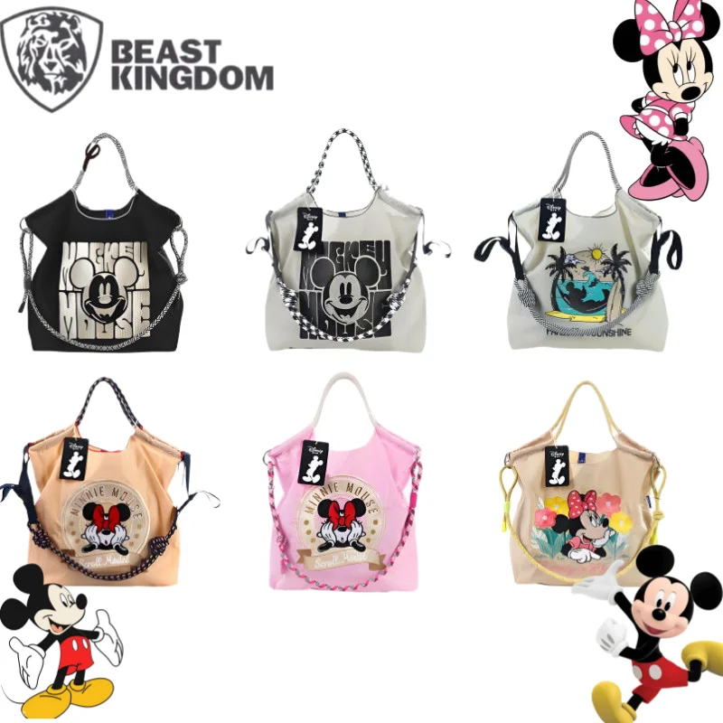 

Beast Kingdom Mickey Minnie Marie Cat Cartoon Creative Cute Large Capacity Handbag Personalized Anime Peripheral Crossbody Bag
