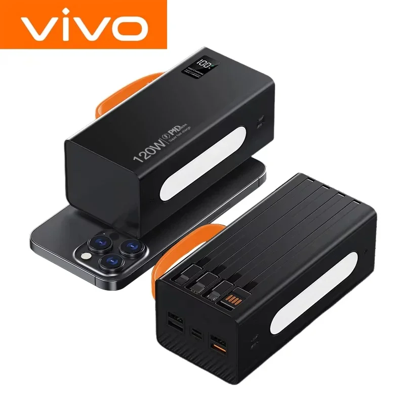 VIVO 200000mAh 120W بنك طاقة عالي السعة شحن سريع للغاية بطارية خارجية محمولة قوة البنك آيفون سامسونج هواوي #6