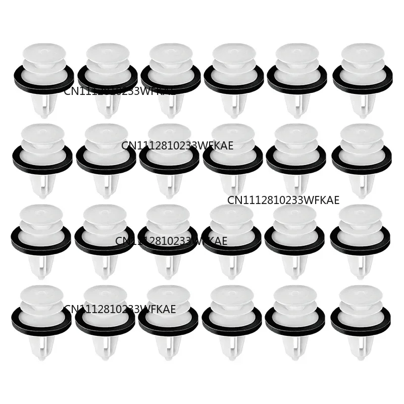60Pcs Door Trim Panel Retainer Clips Plastic 1025401-00-A 102540100A Fit for Tesla Model X S Auveco 21169