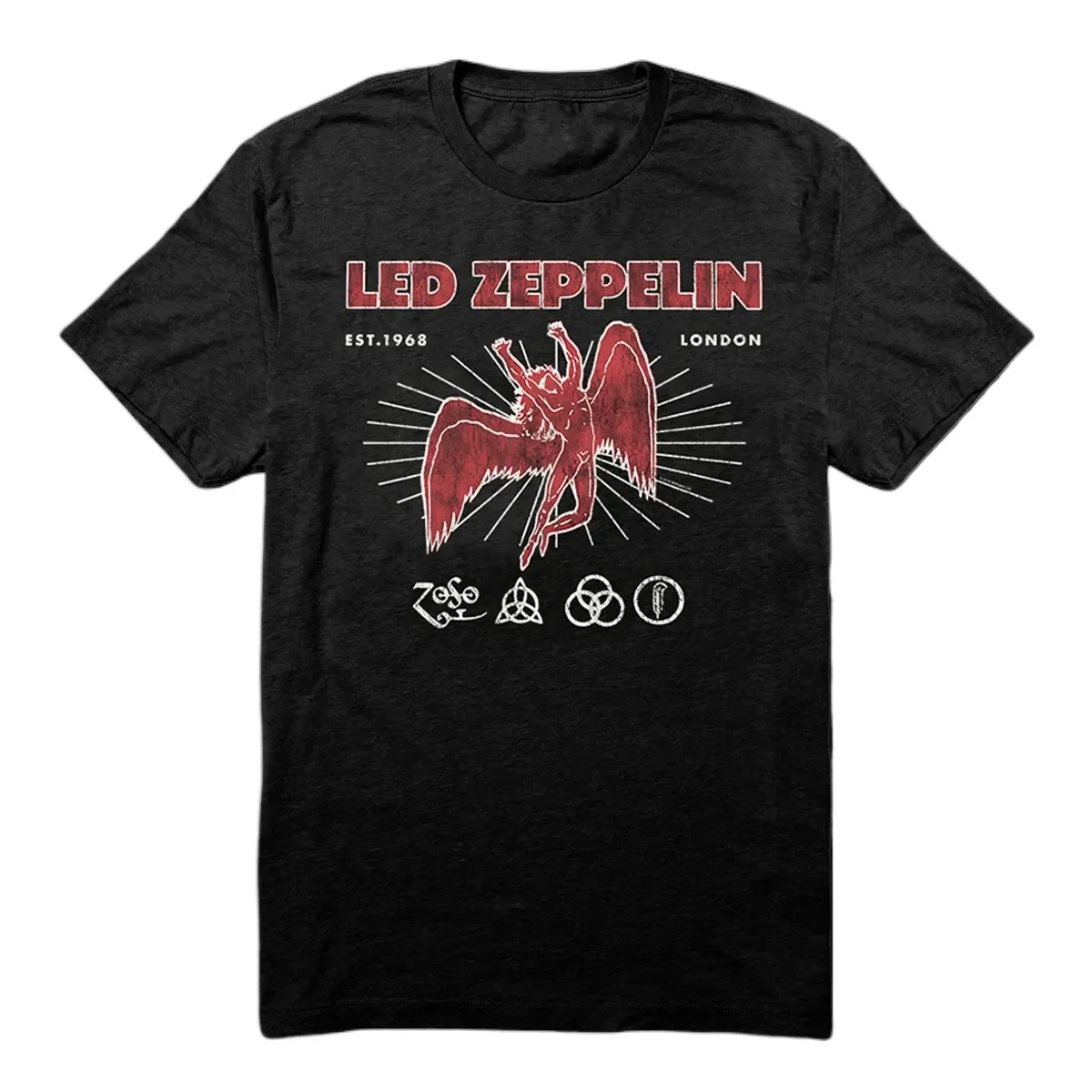 Banda de rock led zeppelin masculino 100% algodão álbum gráficos tshirt 2026 novo verão primavera feminino oversized hiphop y2k moda tshirt