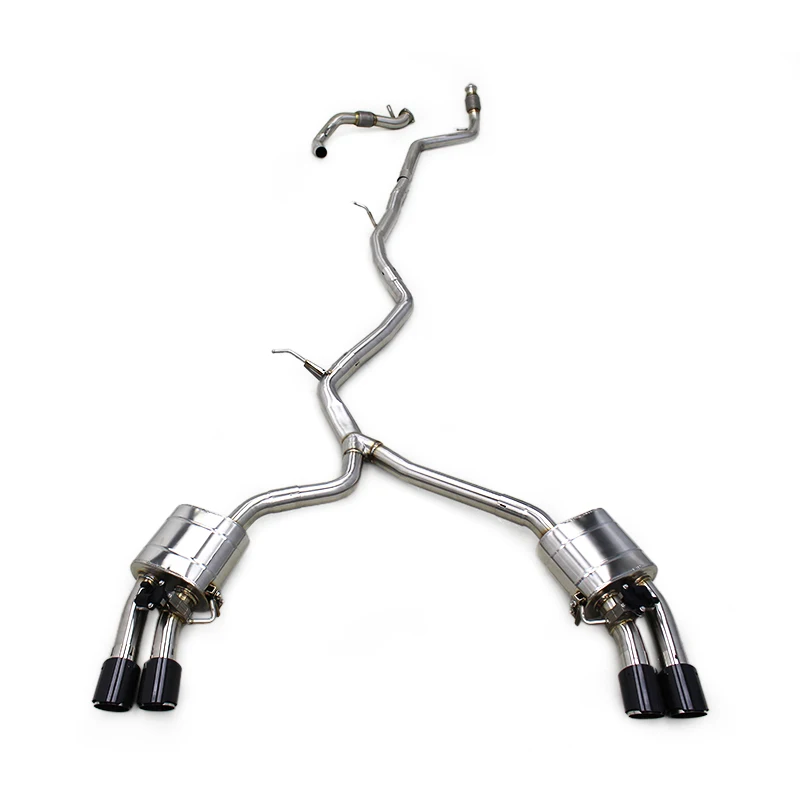 

Street Exhaust For Audi A5 B9 2.0T 2023-2024 Stainless Steel Exhaust Muffler Valved Sport Exhaust System With Remote Control