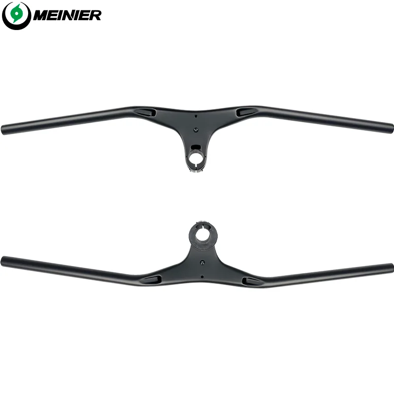 

Carbon Handlebar Integrated 800mm Length MTB Carbon Handlebar Riser Flat Handlebar MTB XC Cross Country Endurance