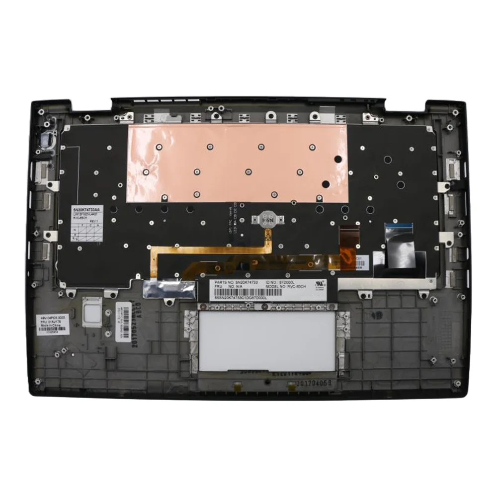 For Lenovo ThinkPad X1 Carbon 4th Gen Laptop C-Cover with keyboard KBD CH Bezel UK screw FRU:01AV175 01AV214