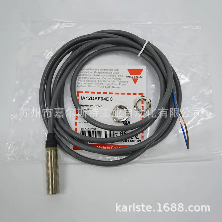 

2025 IA12DSF04DC IA12DSF04DO Swiss CARLO GAVAZZI Inductive Proximity Switch