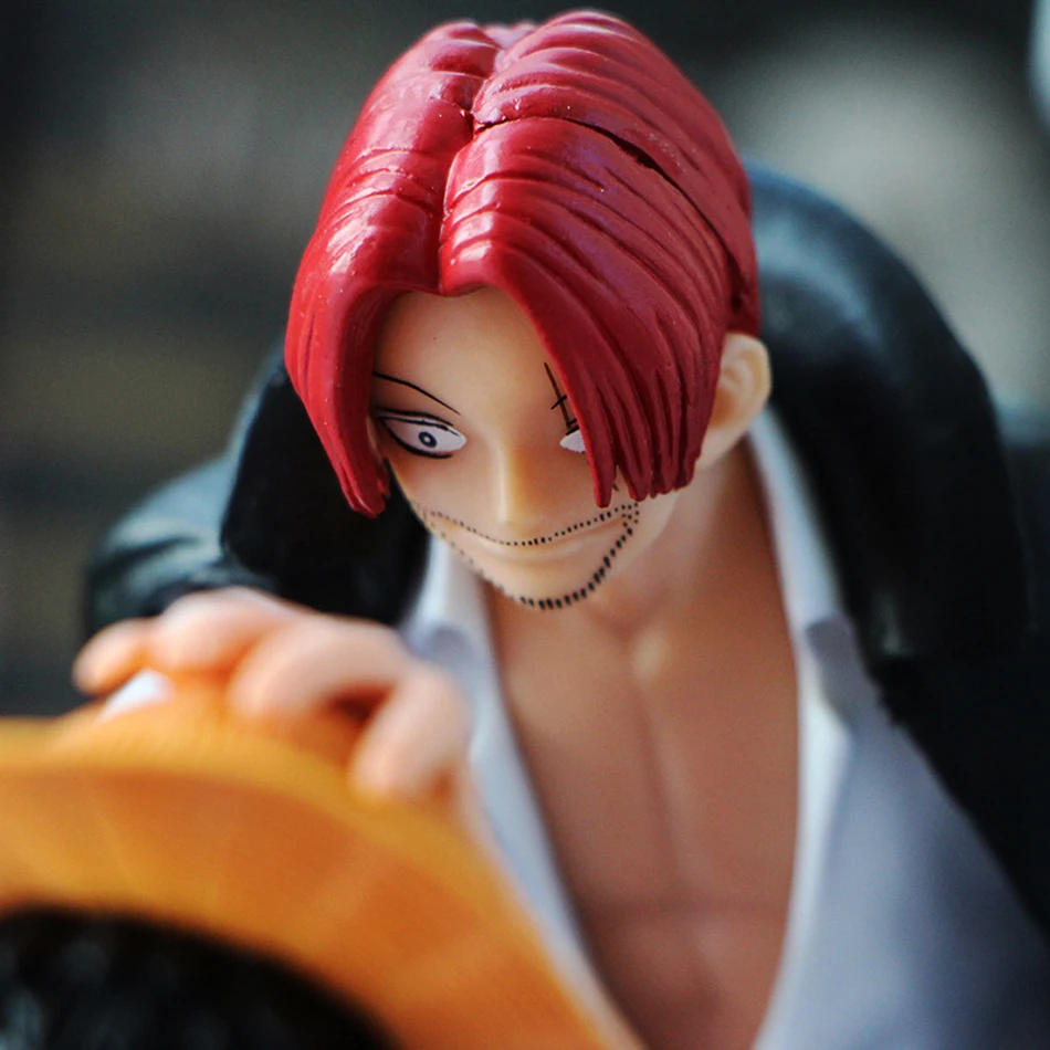 Figuras de acción de Luffy de una pieza de 18cm, modelo de juguete de Pvc, mono D. Figuras de Luffy, estatua de Anime de una pieza, modelo ornamentado, regalos de cumpleaños