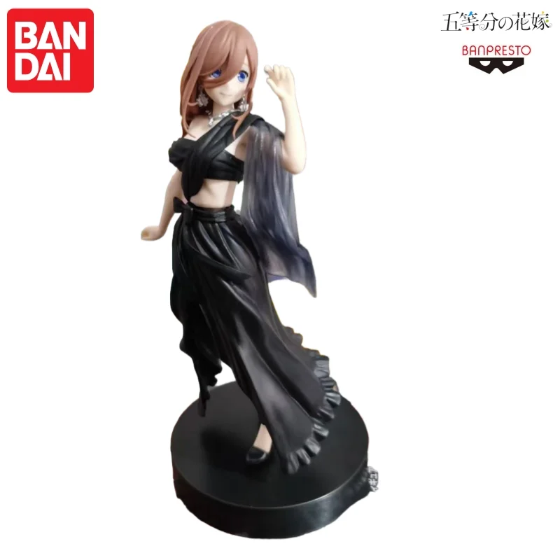

Bandai в наличии, оригинальная модель куклы Banpresto Nakano Miku, новая фигурка в штучной упаковке, анимационные периферийные устройства, персонажи аниме