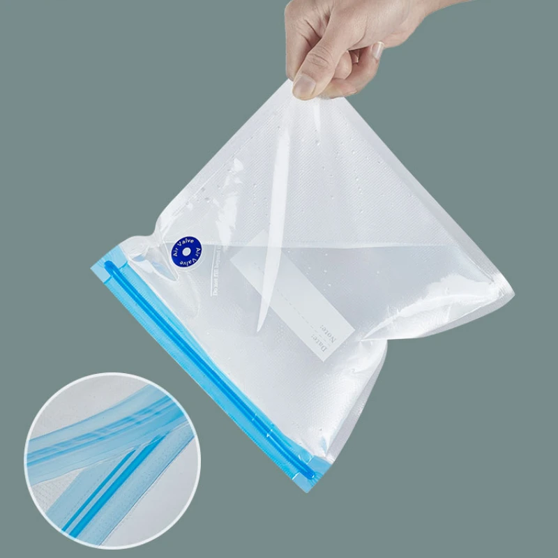 Герметичный пакет с электрическим воздушным насосом для кухни, Вакуумный пакет для пищевых продуктов, самозапечатывающийся Бытовой Холодильник, сжатый пластиковый пакет