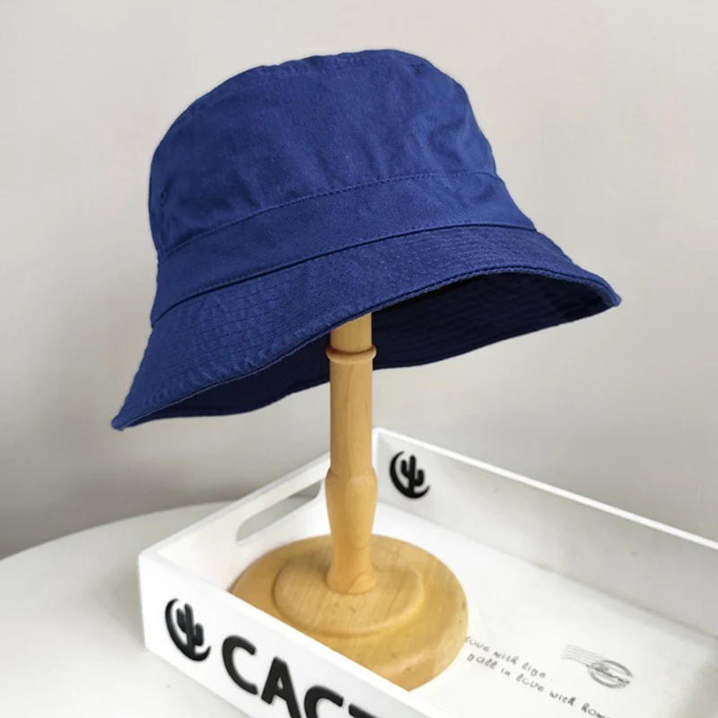 Big Head XXL 63cm Bucket Hat for Men Pure Cotton Panama Plus Size Hip Hop Fisherman Hat Korean Man Women 63cm Sun Hat