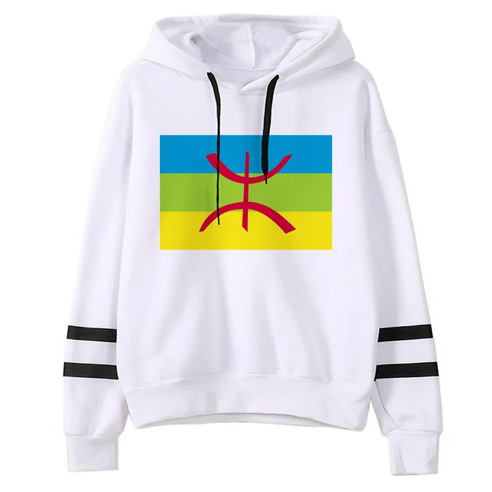 Amazigh hoodie comic elegant casual wear anime youthful girl sweatshirts hoddie printed design comfortable trendy winter