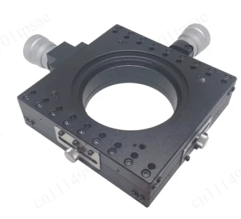 PT-XY125 Manual XY Translation Stage, Hollow 2-Axis Displacement Platform