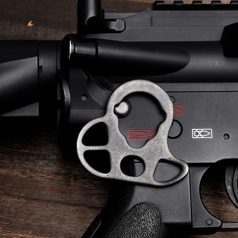 WADSN Correa Táctica Pistola Metal CNC Liberación Rápida Airsoft Negra - imagen 5