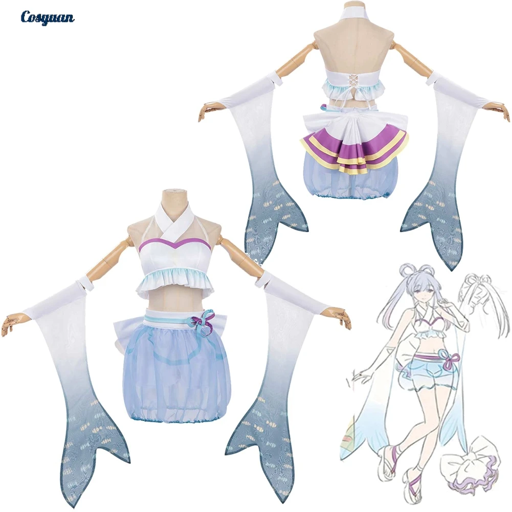 

Anime Cosmic Princess Kaguya Cosplay Yachiyo Runami Cloth Party Disguise Roleplay Women Halloween Costume Carnival Outfits Suits