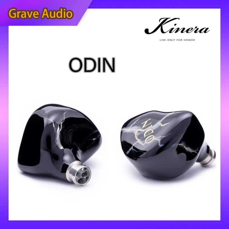 

Наушники-вкладыши Kinera ODIN 2,0 K8 8BA, Hi-Fi сбалансированные арматурные наушники с ушным крючком, наушники-вкладыши с шумоподавлением