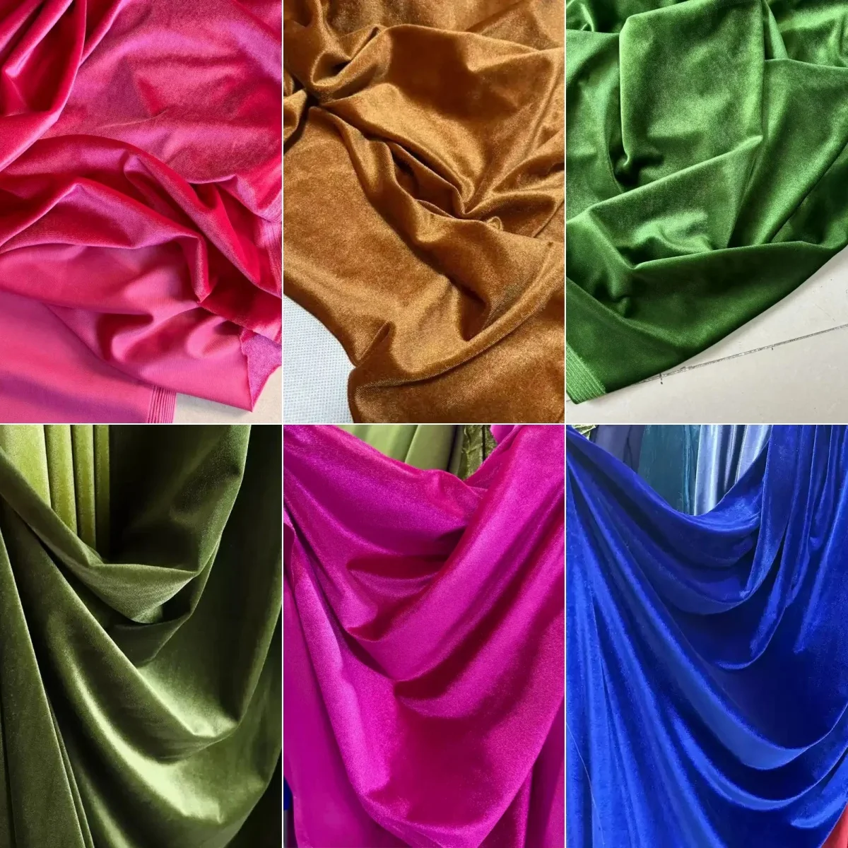 

30-цветная бархатная ткань для свадебного платья, фон для украшения свадебной вечеринки, шторы ручной работы, материал «сделай сам», ткань