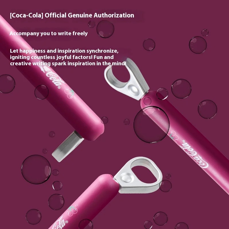 KACO Creative Cherry Pull-Tab Gel Ink Pens 800M Smooth Writing Press Pen Exam Office School Supplies Gift Innovative Stationery
