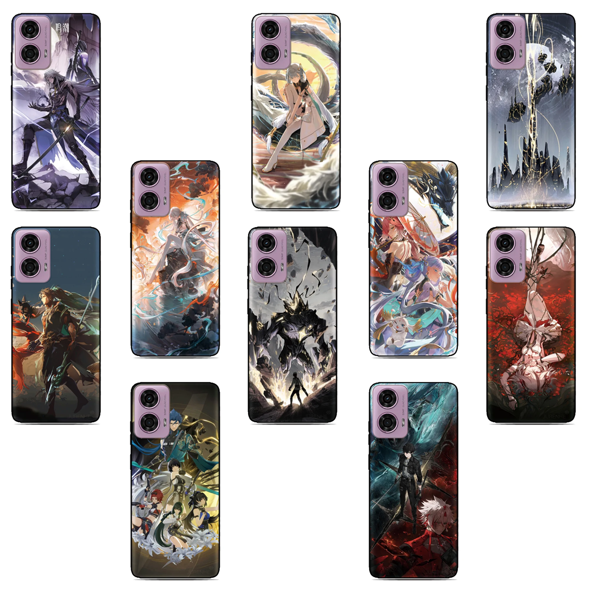 Чехол Wuthering Waves для Cubot X100 A40 A20 A10 Max 5 3 P80 P50 X70 X50 Note 60 50 21 Nothing CMF Phone 1 2 Pro 2a 3a Lite