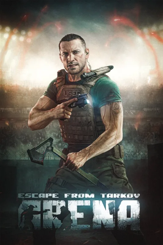 Video Game Escape From Tarkov Poster Anime gunfight Solider Canvas