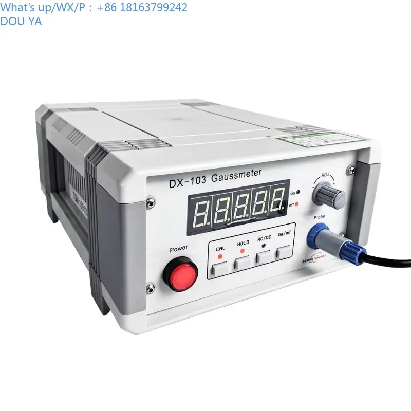 

DX-103 Gaussmeter Magnetic Gauss Meter for AC and DC Magnetic Field Testing