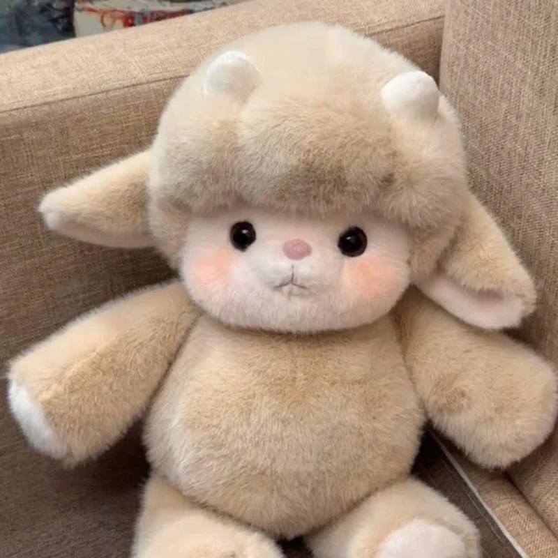 Kawaii Run knuffel pluizig roze varken schapen hooglandkoe perfect verjaardags- of kerstcadeau voor kinderen meisjes dierenliefhebbers