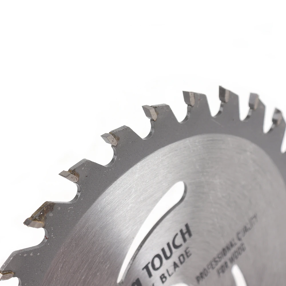 1Pc Lama per sega circolare in lega da 5 pollici Disco da taglio in metallo duro con foro da 20 mm per la lavorazione del legno Disco da taglio in plastica 30 denti