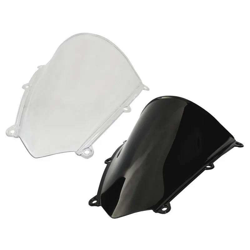 Parabrisas de doble burbuja para motocicleta Honda, protector de pantalla para CBR600RR, CBR 600 RR, 2007, 2008, 2009, 2010, 2011, 2012