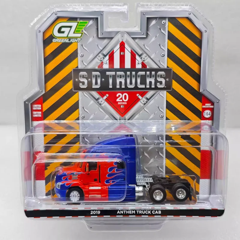 Greenlight 1:64 Scale 2019 ANTHEM TRUCK CAB Alloy Simulation Car Model Static Collection Souvenir Gift
