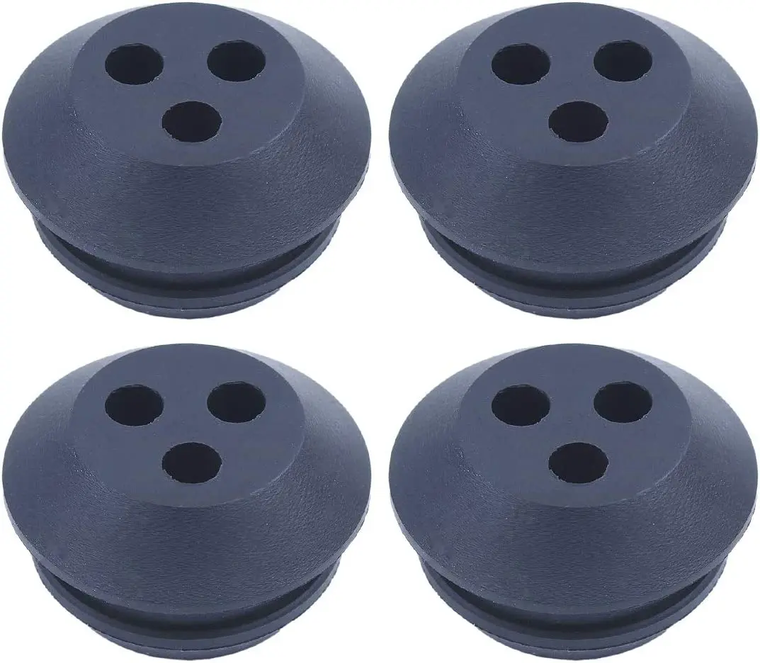 4Pcs Fuel Tank Tube 3-Hole Grommet For ECHO GT200EZR GT201EZR GT200i PE200 PE201 PPF210 SRM210 SRM211 HC150 HC151