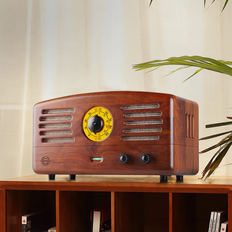 

Cat 1 rosewood walnut retro high-end audiophile treasured radio big speaker
