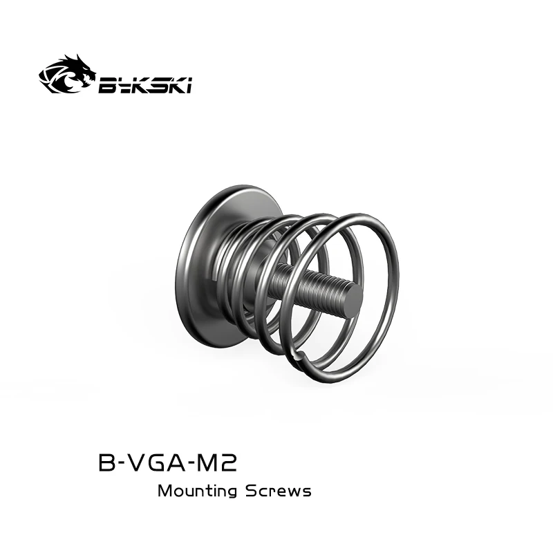 Bykski Video Card Fixed / Video Card Radiator Fixed / Video Card Back Fixed Special Standard Spring Screw B-VGA-M2 2pcs/Lot