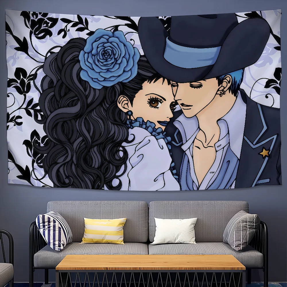 Manga Anime Retro P-Paradise Kiss Miwako Flagge für Zimmer, Wohnheim, Camping, Party, Kunststil, Garage, Bar, Wand, Picknick, Dekorationsbanner