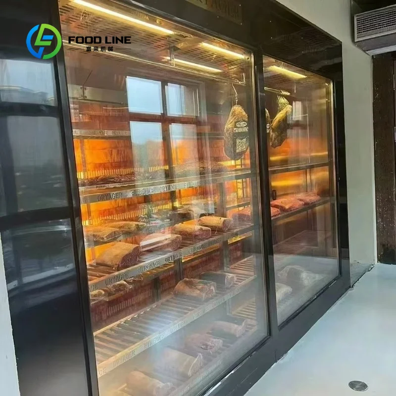 -3°C to 10°C Humidity Control System Beef Thawing Cabinet Fresh Meat Drying Display Refrigerator Commercial Meat Refrigerator