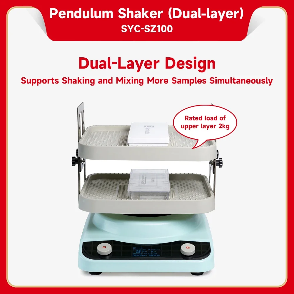 Space-Saving One Device Double Flexibility Swinging Shaker Pendulum Shaker with Variable-Angle Rocking for Kitchen Innovation