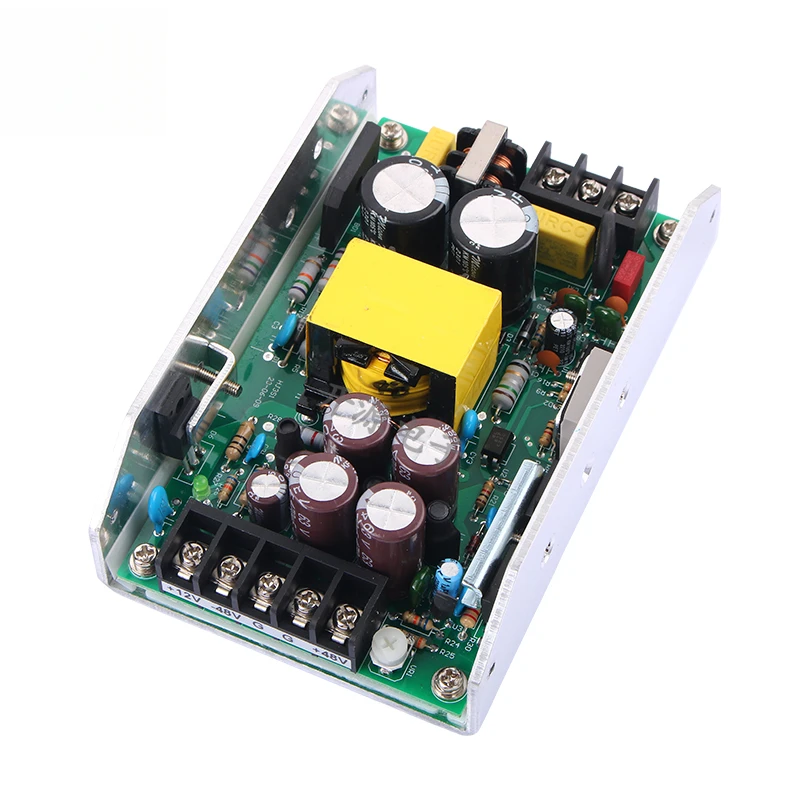 Блок питания мощного усилителя мощностью 300 Вт с тремя выходами: положительный и отрицательный 24В30В32В36В42В48В55В60В и положительный 12В