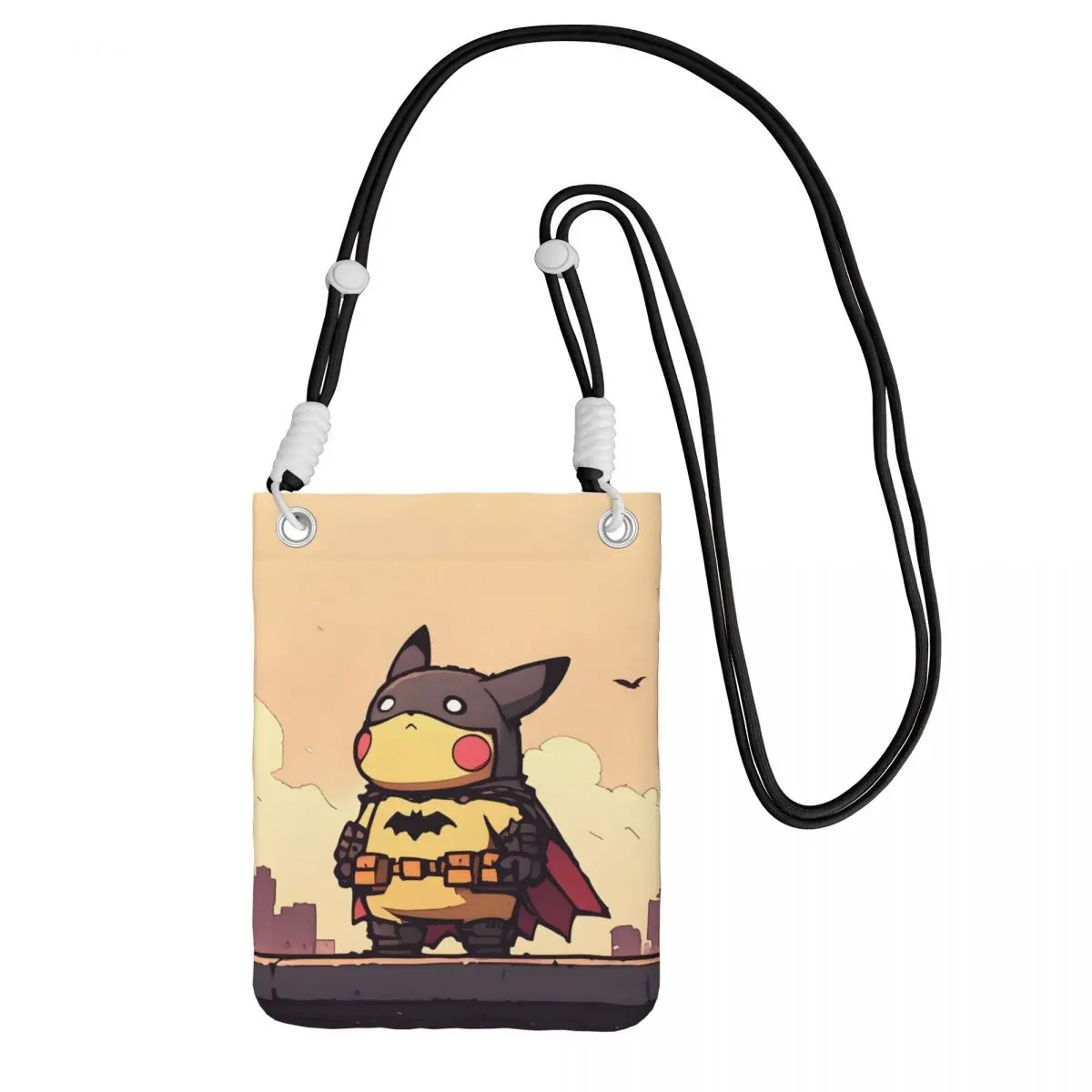 

Custo P-Pikachus Mobile Phone Bag for Camping Women Men Series Video Games Small Crossbody Purse Smart Phone Wallet With Strap